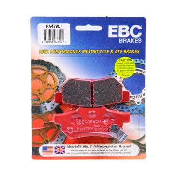 EBC "X" Carbon Graphite Brake Pad Organic - Rear Right