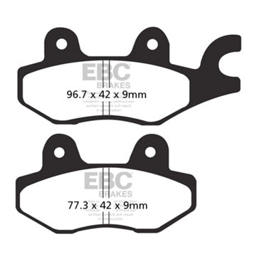 EBC GPFAX Sintered Race Brake Pad Sintered metal - Front left