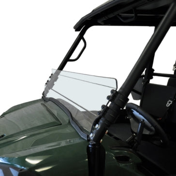 Direction 2 Short Windshield - Scratch Resistant Fits Kawasaki