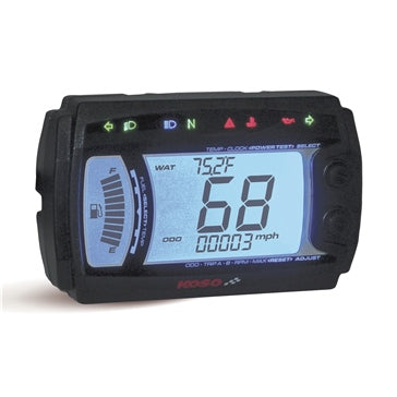 Koso Multi-Function Speedometer Universal