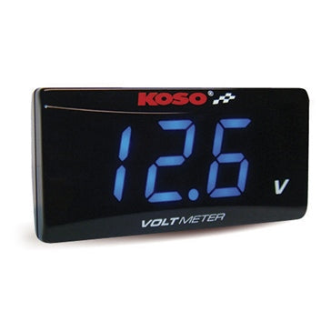 Koso Super Slim Style Volt Meter Universal