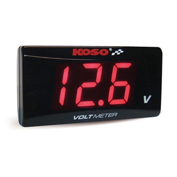 Koso Super Slim Style Volt Meter Universal