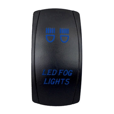 Quake LED Fog LED Switch Rocker