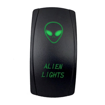 Quake LED Alien LED Switch Rocker