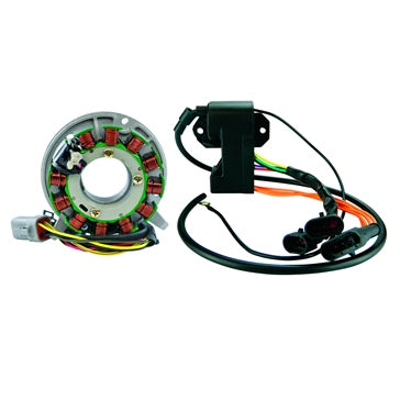 Kimpex HD Stator; CDI Box & Ignition Coil Kit Fits Ski-doo