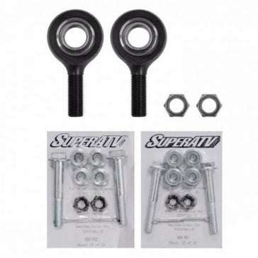 Super ATV Replacement Tie Rod End HD Inner; Outer