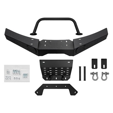 Super ATV Winch Ready Bumper Front - Steel - Fits Can-am