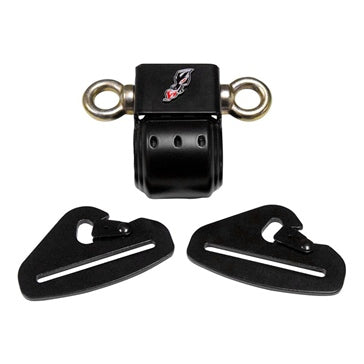 Dragon Fire Racing Harness Anchor Kit Black - 2 inch; 3 inch - 1.5 inch - Quick Release - Yes