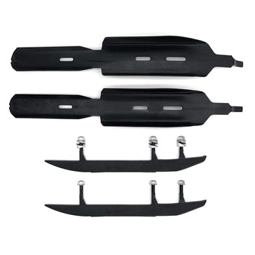 SnowTracker Auto-sharpening Aggressive Wear Bar Blade DS+; Boondocker - Fits Ski-doo