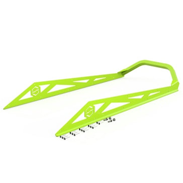 ITEK Bumper Powdercoat Series Rear - Steel - Fits Ski-doo