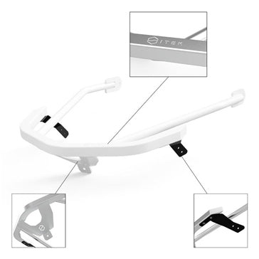 ITEK Polaris Front Bumper Front - Aluminum - Fits Polaris