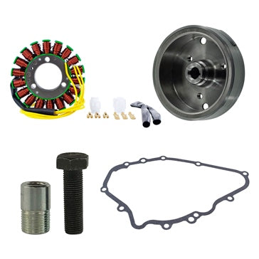 Kimpex HD Flywheel; Flywheel Puller; Gasket & Generator Stator Kit