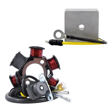Kimpex HD Lighting Stator & Voltage Regulator Kit Fits Honda