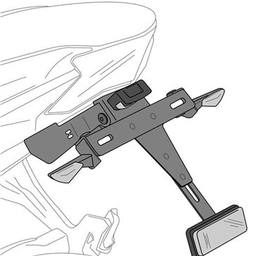 Puig License Plate Support