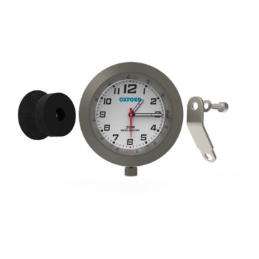 Oxford Products Anaclock Weather Resistant Clock Motorcycle