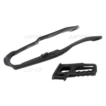 Ufo Plast Chain Guide & Slider Chain with swingarm
