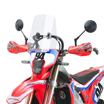 DRC/ZETA/UNIT Adventure Windshield Fits Honda