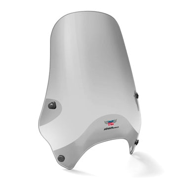 National Cycle Street Shield Windshield; U-Clamp Mount Fits Honda; Fits Kawasaki; Fits Suzuki; Fits Yamaha; Fits BMW; Fits Harley-Davidson; Fits Triumph; Fits Ducati