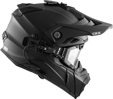 CKX Titan Air Flow Electric Combo Helmet - Backcountry Solid - 210 Goggle Included