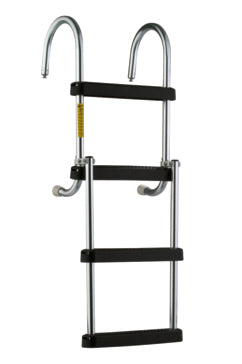 Garelick Removable Folding Pontoon Ladder Foldable - 2 to 4
