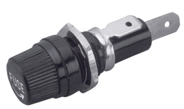 Sea Dog Round Fuse Holder - Spade Terminal