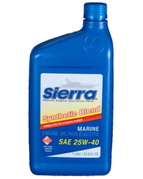 Sierra Synthetic Blend Oil 25W-40 FC-W 25W40