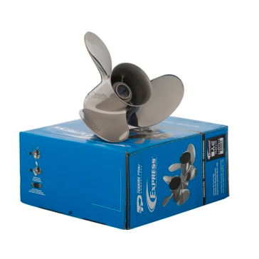 Turning Point Express Propeller Fits Honda; Fits Yamaha; Fits Suzuki - Stainless steel