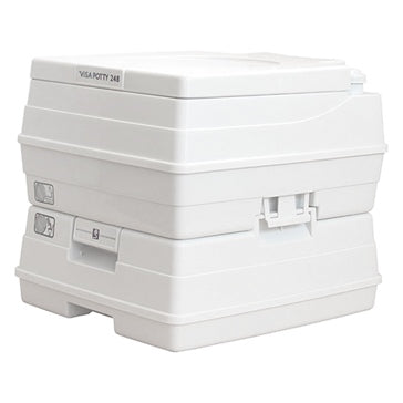 Dock Edge Visa Potty Toilet with storage compartment