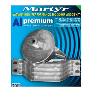 MARTYR Premium Aluminium Anodes Fits Yamaha