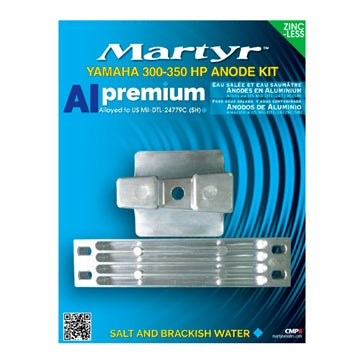 MARTYR Premium Aluminium Anodes Fits Yamaha