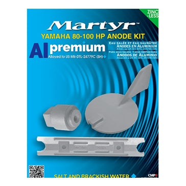 MARTYR Premium Aluminium Anodes Fits Yamaha