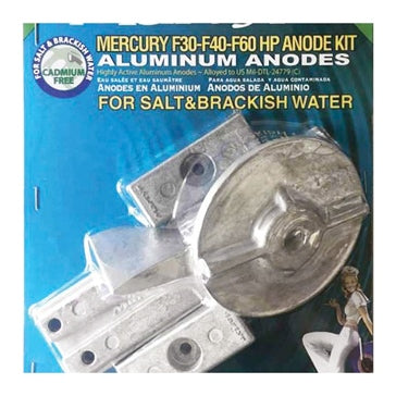 MARTYR Premium Aluminium Anodes Fits Mercury