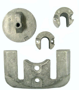 PERFORMANCE METAL Bravo 2/3 Sacrificial Anode Kit Fits Mercury