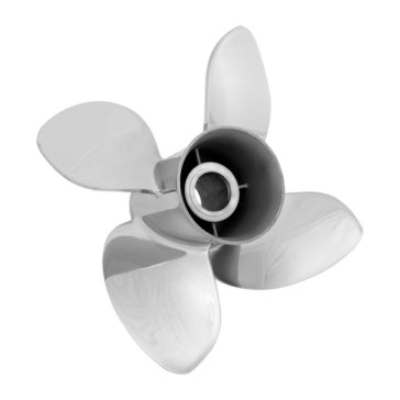 Solas RUBEX STAINLESS Interchangeable Hub Propellers Fits Johnson/Evinrude; Fits Nissan; Fits Tohatsu; Fits Honda; Fits Mercury; Fits Suzuki; Fits Yamaha - Stainless steel