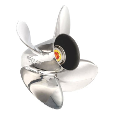Solas HR titan 4 Propeller Fits Mercury; Fits Mercruiser; Fits Honda - Stainless steel