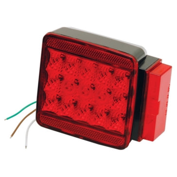 Wesbar Submersible LED Over 80 inch Combination Tail Light Red