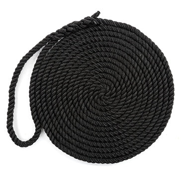 Kimpex 3-Strand Twisted Dock Line 25' - 3/8 inch - Nylon - 3-Strand Twisted