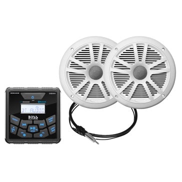 Boss Audio Audio Receiver & Speaker - MCKGB450W.6 Marine - 2 - 180 W