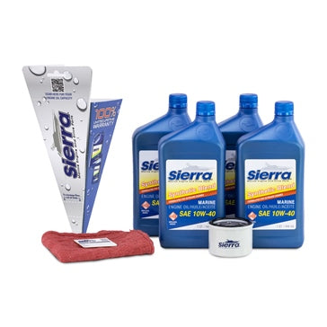 Sierra Oil Change Kit; Suzuki DF25-60A 10W40