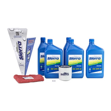 Sierra Oil Change Kit; Yamaha 20W-40 20W40