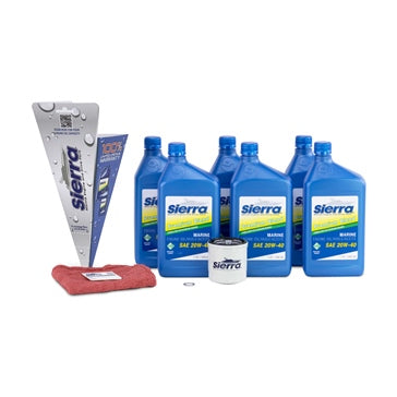 Sierra Oil Change Kit; Yamaha Outboard Engines 20W40