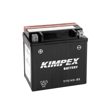 Kimpex Battery Maintenance Free AGM High Performance YTX14H-BS