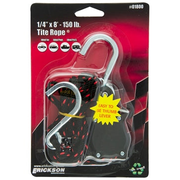 ERICKSON 1/4 inch X 8 ROPE TIE DOWN