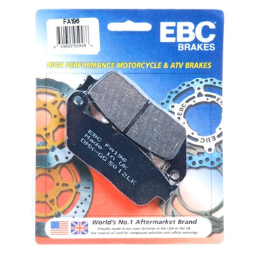FA196 EBC BRAKE PAD FT/RR