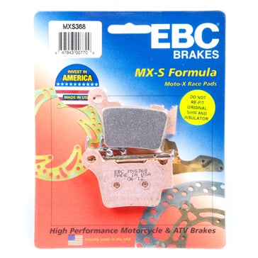 MXS368 EBC BRAKE PAD RR