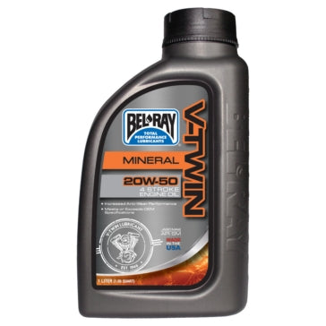 ENGINE OIL V-TWIN 20W50 1L BEL-RAY
