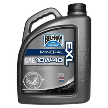 ENGINE OIL EXL 10W40 4L MNRAL BEL-RAY