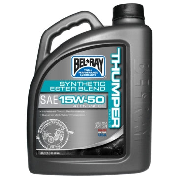 ENGINE OIL THUMPER 15W50 4L SYNT