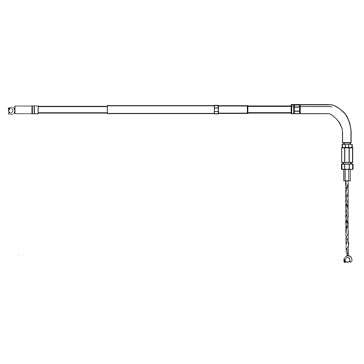 THROTTLE CABLE SINGLE W/O INJ YAM