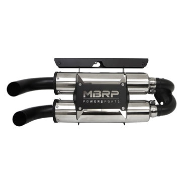 EXHAUST PERF DUAL S/O POL
